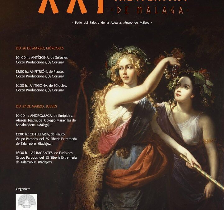 XXI FESTIVAL JUVENIL DE TEATRO GRECOLATINO DE MÁLAGA